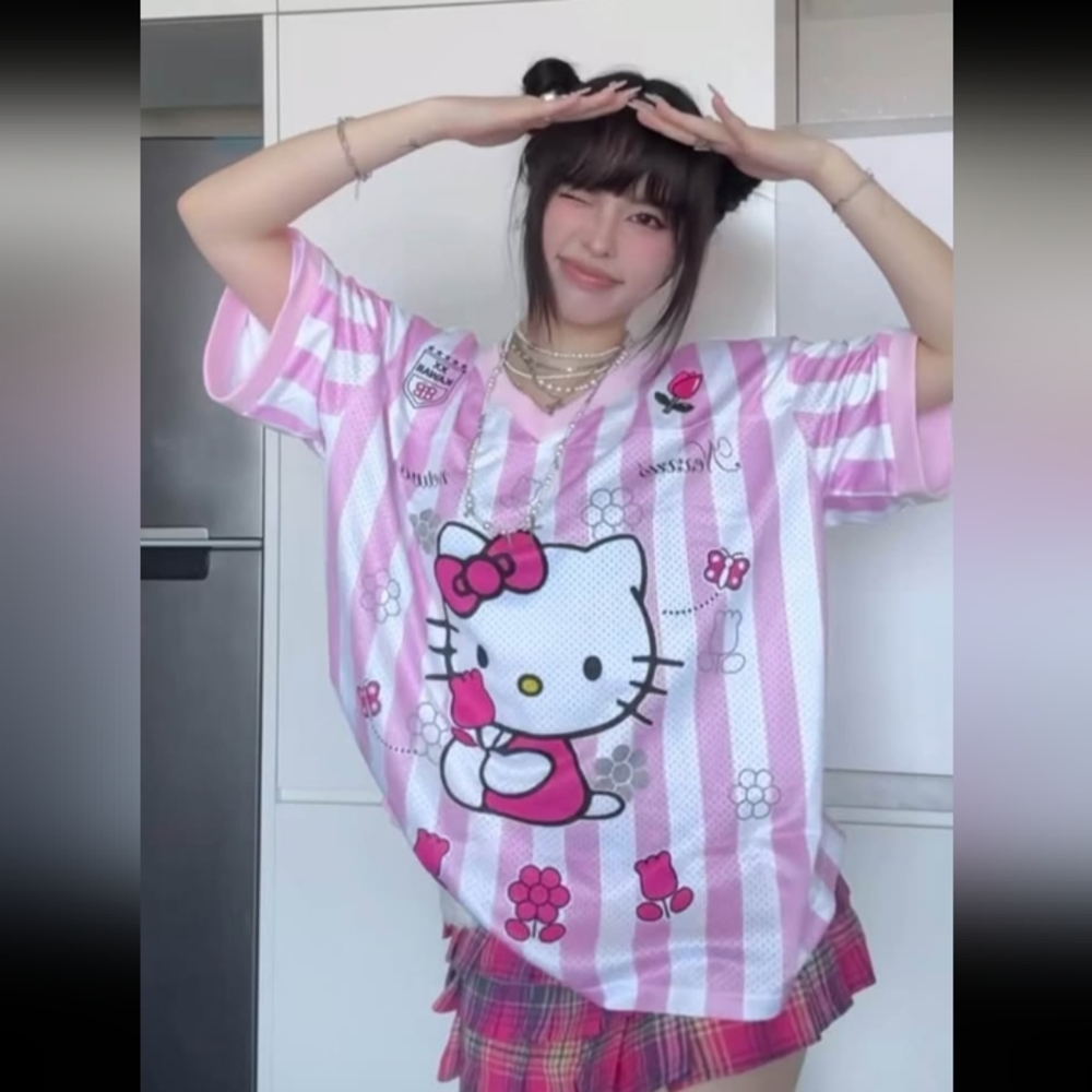 Hello Kitty nexxus kawaii jersey💕🐇